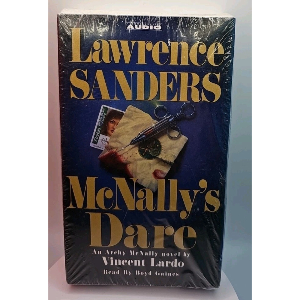 Lawrence Sander McNally's Dare Novels by Lardo Vincent Cassette Tapes New Sealed